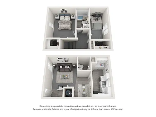 Floor plan Renovated Townhome