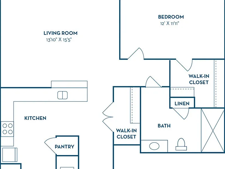 1 Bedroom | 1 Bath | 780 SF | 1st Floor Apartment 1 Bedroom | 1 Bath | 780 SF | 1st Floor Apartment