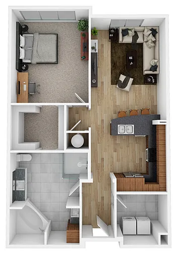 Floor plan A10D