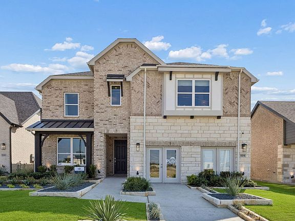 The Rainier, a two-story new home design with two-car garage