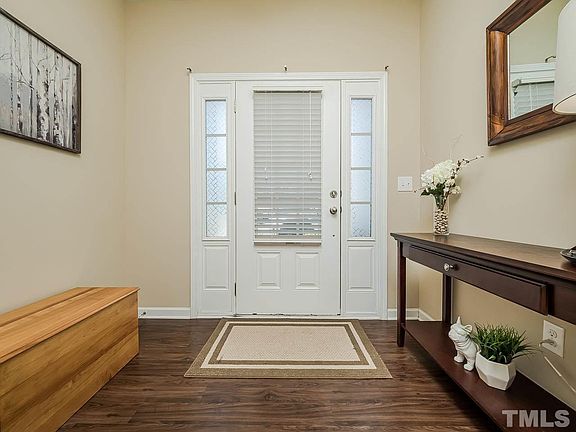 Welcoming front wide foyer with designer wide plank flooring!