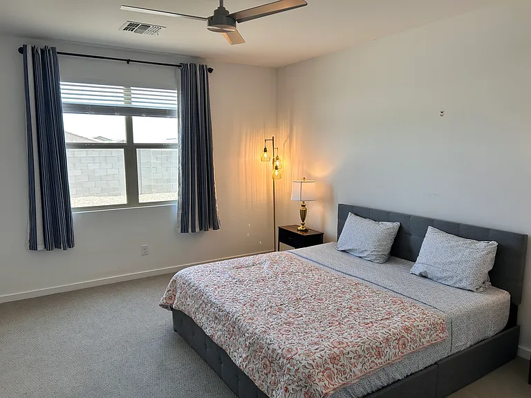 Bedroom 1 with ensuite bathroom