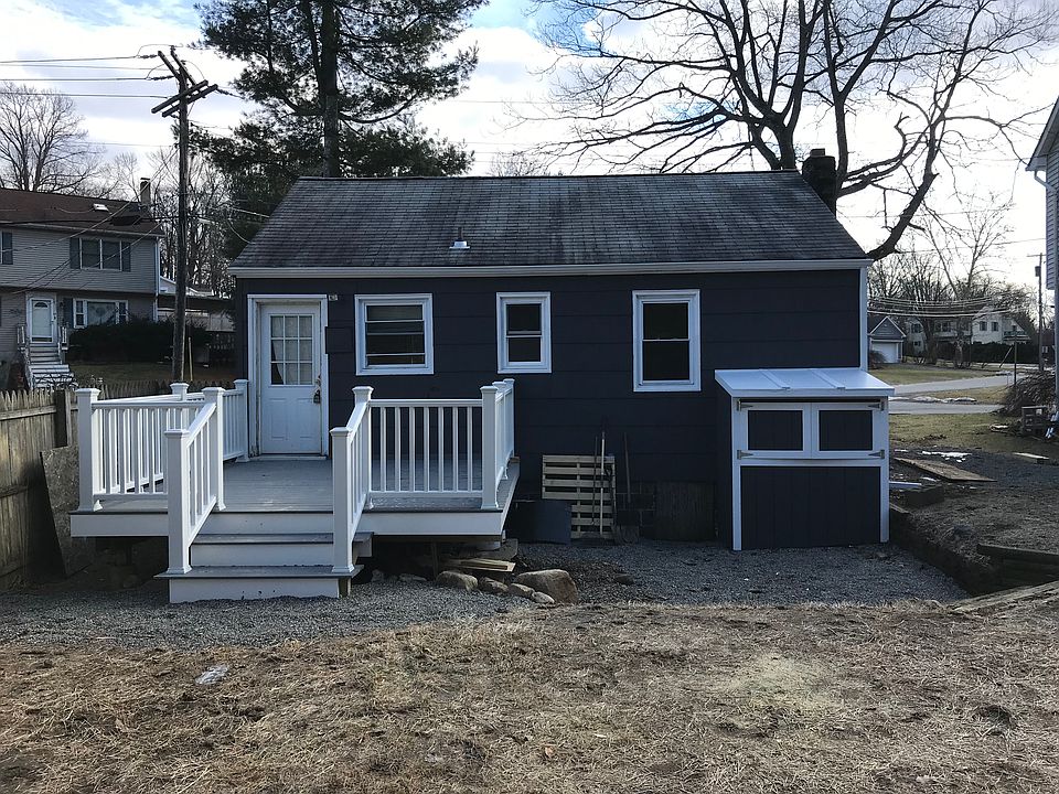 newly refurbished deck