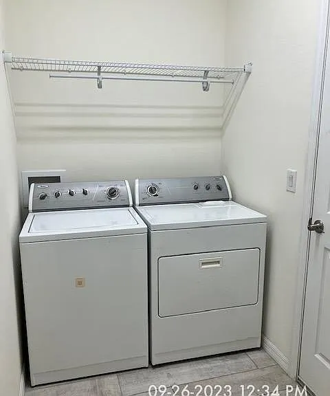 Laundry with Washer/Dryer