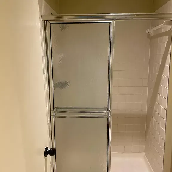 Master shower