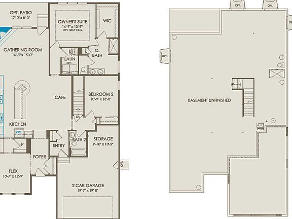 Home Design Layout with Structural Options