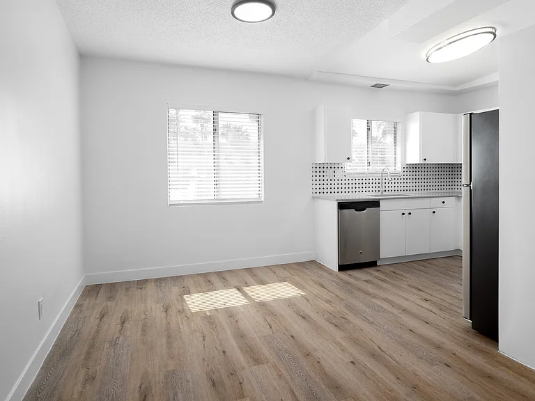 Separate dining area