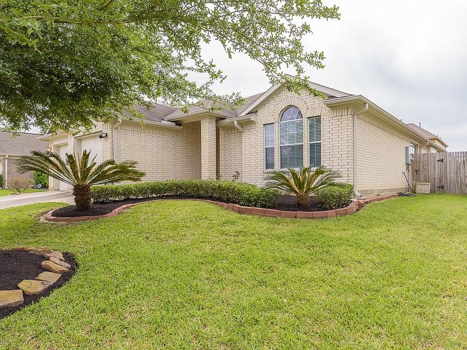 This large one story home has fresh landscaping and back sod. There's brick all around and the home sits on a high lot.