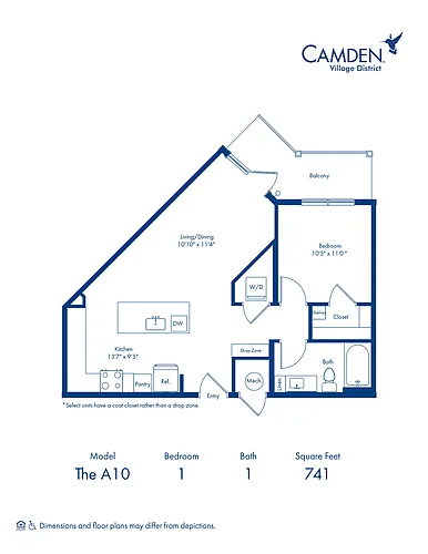 Floor plan A10
