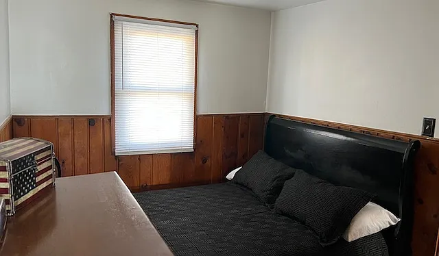 Bedroom - open to living room and bathroom