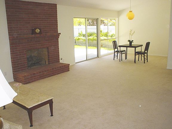 Dining Room Adjacent to Living Area