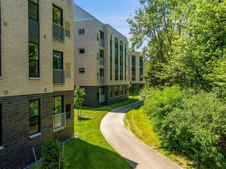 Walking Trail Behind Phase I (1200 Broadway)
