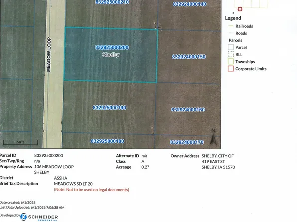 LOT 20 Meadow Loop #106, Shelby, IA 51570