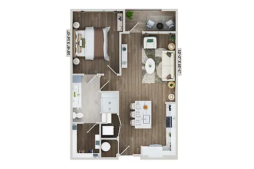 Floor plan A9A