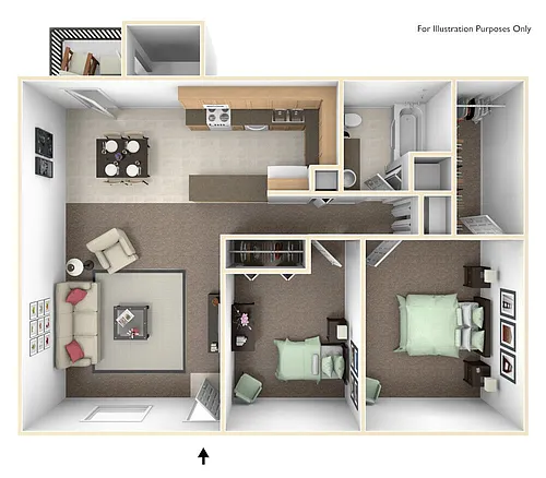 Floor plan The Lofton