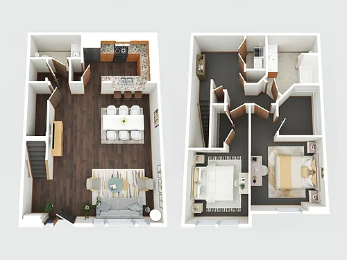 Floor plan 2 Bedroom - Phase 2
