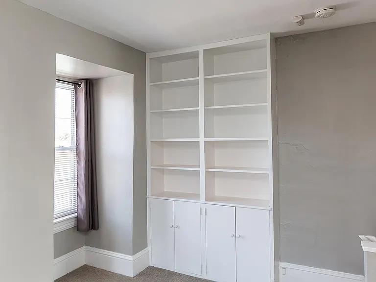 Master bedroom built-ins.