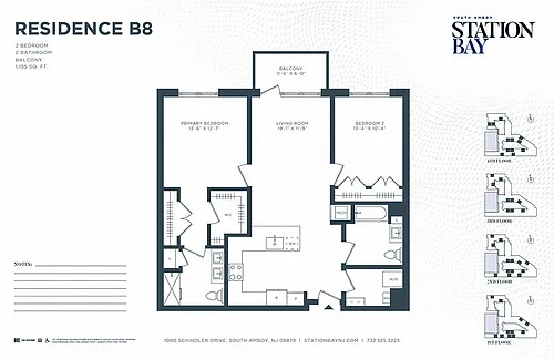 Floor plan B8