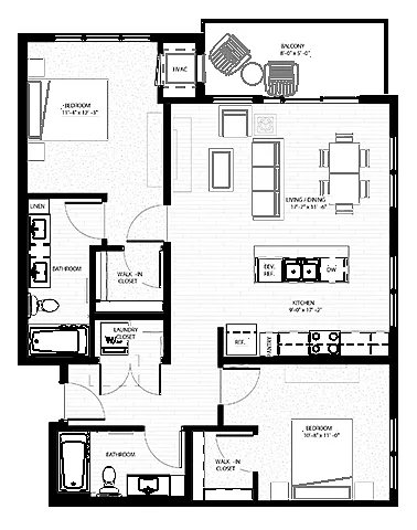 Floor plan Fractus