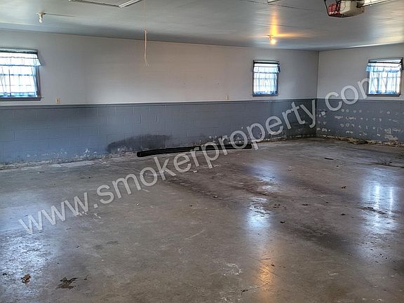 Inside of garage