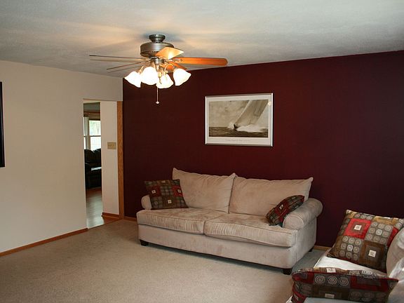 spacious living room