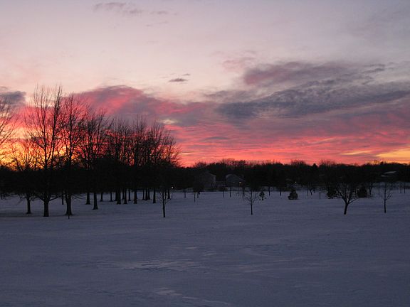Year round stunning sunsets