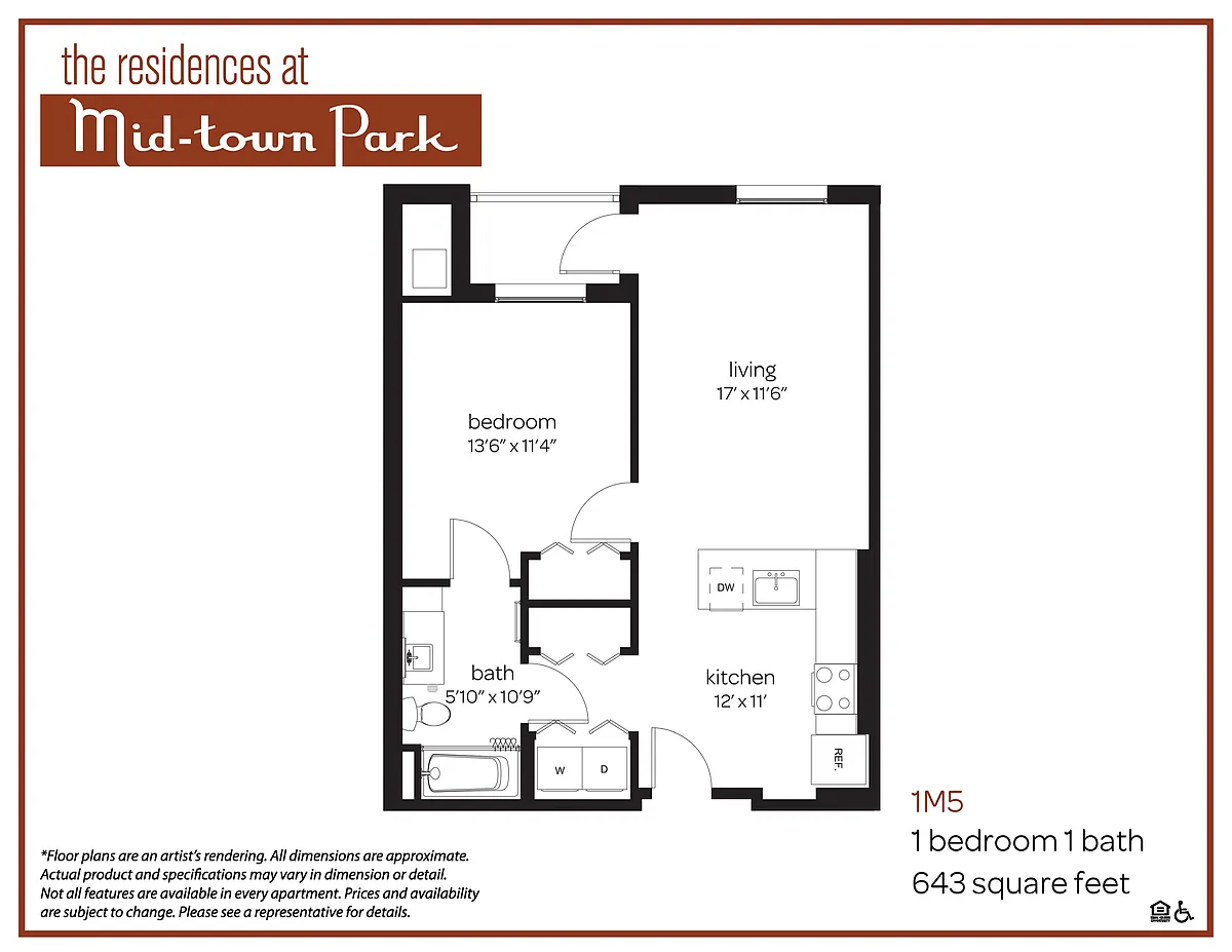 Floor plan 1M5