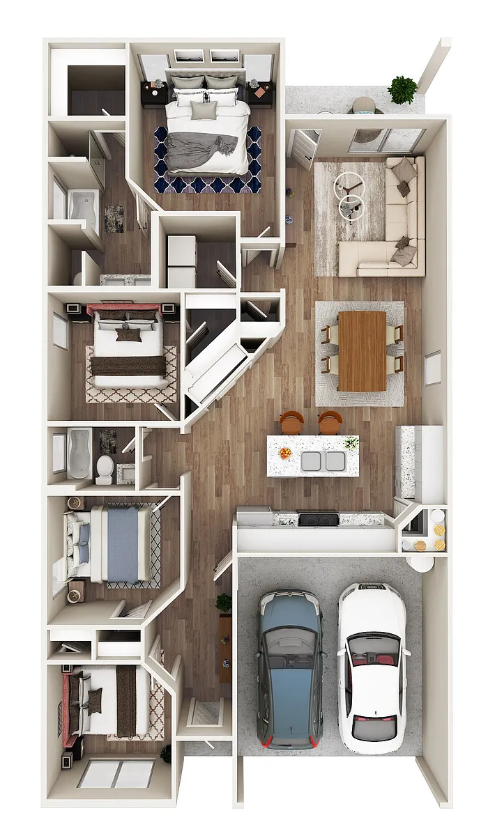 Floor plan The Bryant