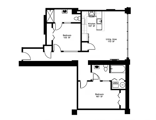Floor plan B15
