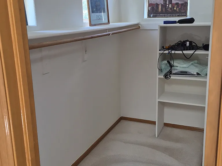 Primary bedroom closet