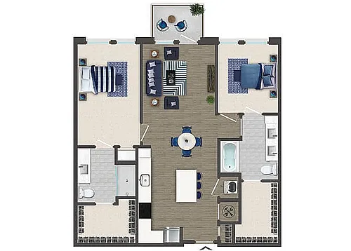 Floor plan B2