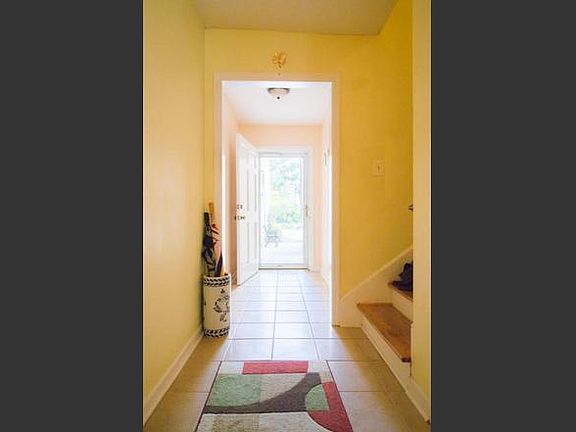 Entry way bringing in sun light.