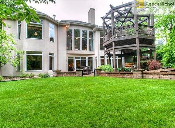 Enjoy this beautiful back yard that adjoins to woods