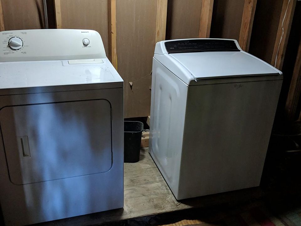 Washer and dryer