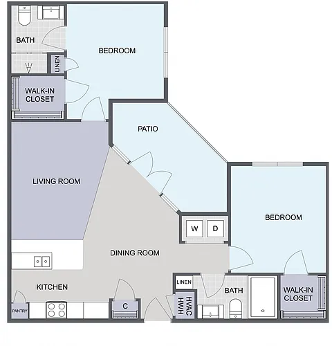 Floor plan B2
