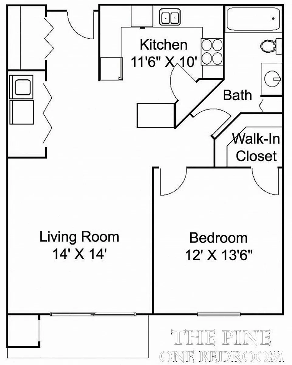 Floor plan Pine