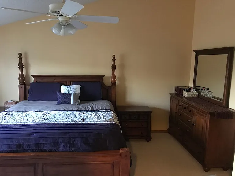 Spacious Master Bedroom with a large walk-in closet