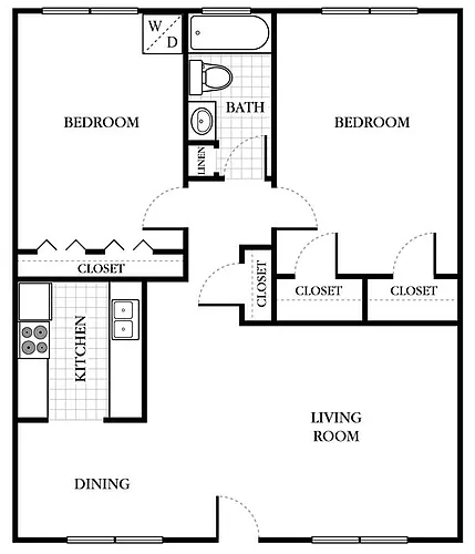 Floor plan Buckingham