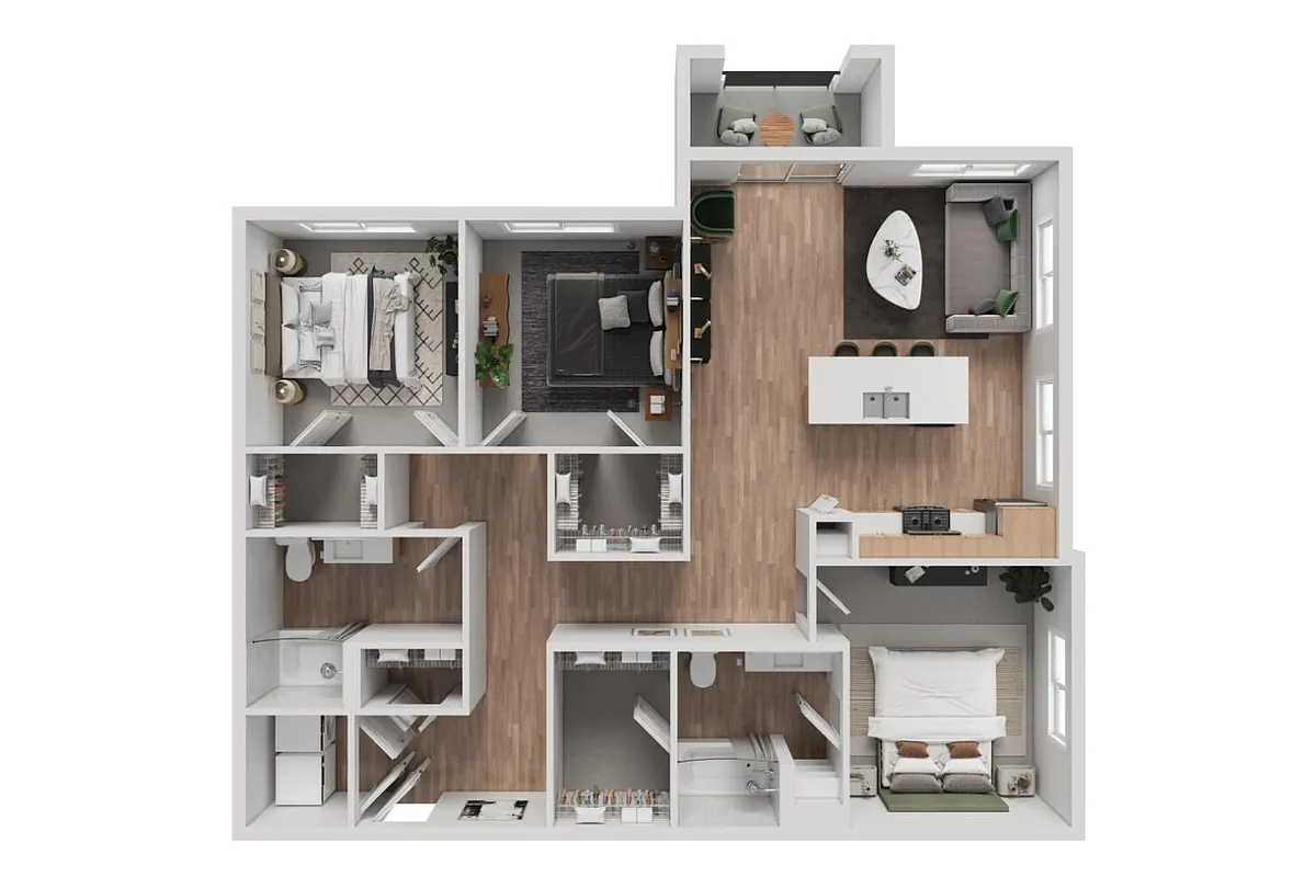 Floor plan C01