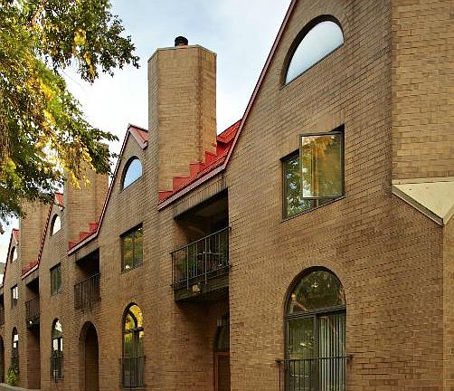 Four Town homes on the property