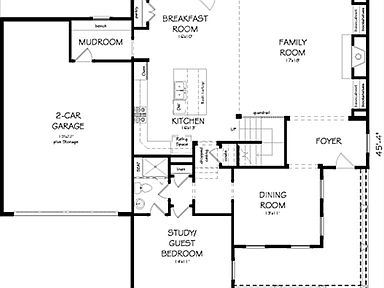 The Donaldson New Home Floorplan