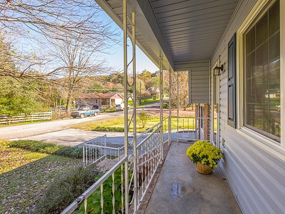 Covered front porch
