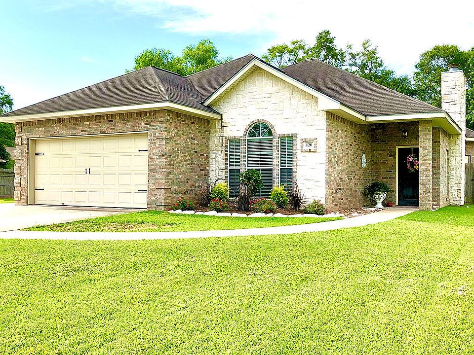 Front and side view of house
