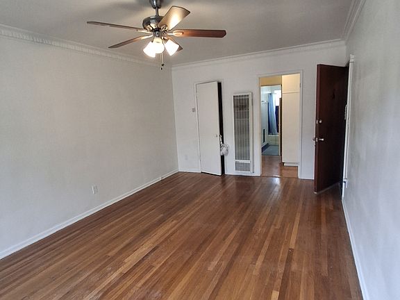 Living Area, original hardwood floors