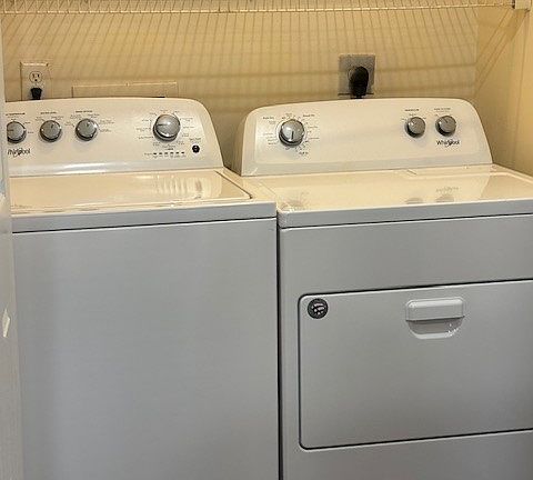 Washer and Dryer included
