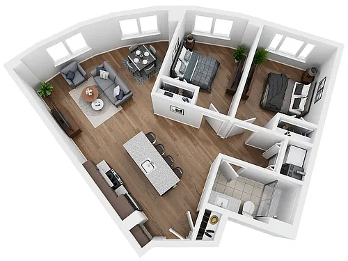 Floor plan B2