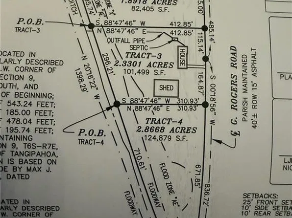 G Rogers Rd, Tickfaw, LA 70466