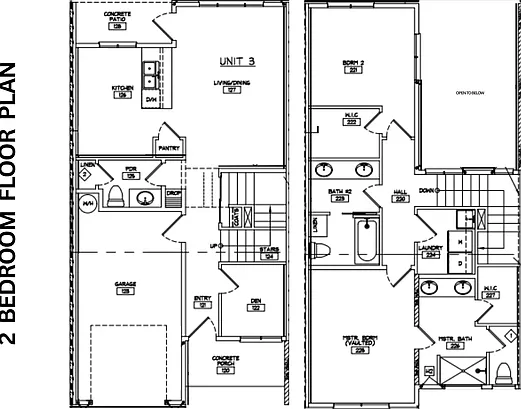 2 bed, 2.5 bath, 2393 sqft, $2,500 — Photo 3