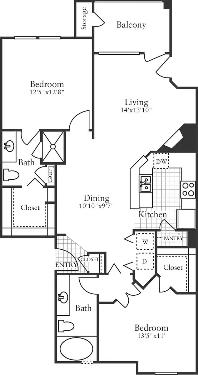 Floor plan B1