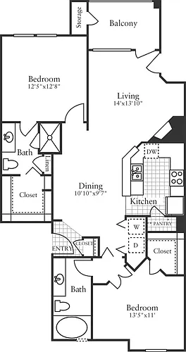 Floor plan B1